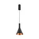 Pendel LALU® SET CONE 15 IP20, sort dæmpbar