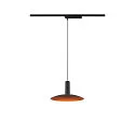 1-faset pendul LALU® SET ELYPSE 22 med skærm, CCT Switch, sæt med 1 IP20, sort dæmpbar