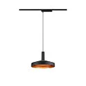 1-faset pendul LALU® SET TETRA 24 med skærm, CCT Switch, sæt med 1 IP20, sort dæmpbar