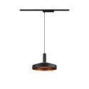 SLV 1-faset pendul LALU® SET TETRA 24 med skærm, CCT Switch, sæt med 1 IP20, sort dæmpbar