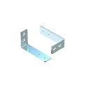 Vægholder BATTEN FLAT P / WALL-DOWNBEAM stiv, sæt med 2, rustfrit stål