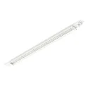 Loftlampe BATTEN INDUSTRY P IP23, hvid dæmpbar