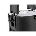 SLV Indbygnings loftlampe UNIVERSAL DOWNLIGHT FIX med dæksel IP65, sort dæmpbar