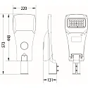 Mastlampe STREET A MICRO IP66