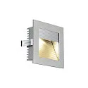 SLV Indbygningslampe FRAME CURVE LED alu-grå LED varmhvid