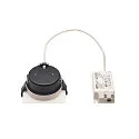 SLV VERLUX, Indbygningslampe, LED, 3000K, mat hvid, 8,5x8,5 cm, 10W