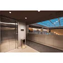 SLV VERLUX, Indbygningslampe, LED, 3000K, mat hvid, 8,5x8,5 cm, 10W