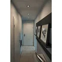 SLV LED Indbygningslampe FRAME BASIC LED SET Downlight, 9,4W, SMD LED, 3000K, 90°, inkl. netdel, Clip fjedre, sort
