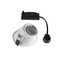 SLV Indbygningslampe HORN-A GU10, 1xGU10, 230V, Clip fjedre, hvid