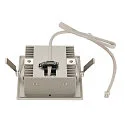 Indbygningslampe FRAME CURVE LED hvid, LED varmhvid
