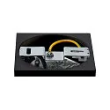 SLV Ceiling luminaire TRILEDO SQUARE CL Surface mount luminaire Downlight, LED, 6W, 38°, 3000K, incl. driver, matt black