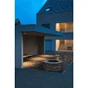 SLV LED Indbygningslampe PATTA-I, rund, 12W, COB LED, 38°, 3000K, IP65, inkl. netdel, alu børstet