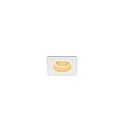 LED Indbygningslampe PATTA-F, firkantet, 12W, COB LED, 38°, 3000K, IP65, inkl. netdel, hvid