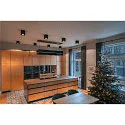 SLV Loftlampe KARDAMOD SURFACE SQUARE ES111 SINGLE, firkantet, GU10/ES111, max. 75W, sort