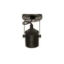 SLV Loft-/Vægspot SPOT 79 230V sort