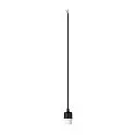 Pendel FENDA E27 Pendul-kabel med åben kabel, uden Rosette, uden skærm, sort