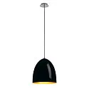 Pendel PARA CONE 30, rund, E27, max. 60W, sort/guld