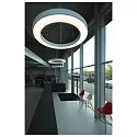 SLV LED Pendel MEDO RING 90 LED, 58W, 105°, 3000K, hvid