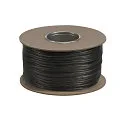 12 VOLT WIRE, til TENSEO 12 Volt wiresystem, 6mm², 100 m, sort