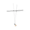 WIRELAMPE, til TENSEO 12 Volt wiresystem, QR-C51, sort