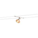 COSMIC, Lampeholder til TENSEO 12 Volt wiresystem, QR-C51, svinge, 2 stk., hvid