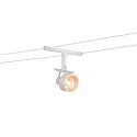SALUNA, Wirelampe til TENSEO 12 Volt wiresystem, QR-C51, hvid
