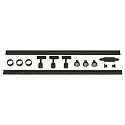 1 Faset 230 v sæt inkl. 3x PURI Spot og 3x LED GU10 Lyskilde og Tilbehør, sort