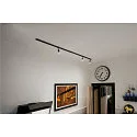 SLV 1 Faset 230 v sæt inkl. 3x PURI Spot og 3x LED GU10 Lyskilde og Tilbehør, sort