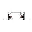 SLV 1-Faset 230 volt strømskinne, installere version, 2m, hvid