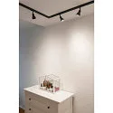 SLV Spot PURIA GU10 50W til 1-Faset strømskinne, sort