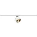 Spot KALU TRACK QPAR111 Lampehoved, GU10, max. 75W, inkl. 1-Faset adapter, hvid