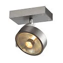 Væglampe KALU 1 QPAR111 Loftlampe, ES111, max. 75W, børstet alu