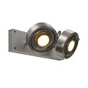 SLV Væglampe KALU 2 QPAR111 Loftlampe, ES111, max. 2x75W, børstet alu