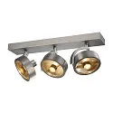 Væglampe KALU 3 QPAR111 Loftlampe, ES111, max. 3x75W, børstet alu