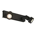 SLV Væglampe PURI 2 Loftlampe, GU10, max. 2x50W, med Dekoring, sort