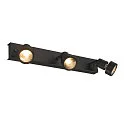 SLV Væglampe PURI 3 Loftlampe, GU10, max. 3x50W, med Dekoring, sort