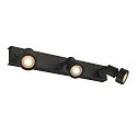 SLV Væglampe PURI 3 Loftlampe, GU10, max. 3x50W, med Dekoring, sort