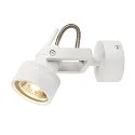 SLV Spot INDA SPOT GU10, 50W max., mat hvid