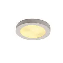 SLV Plaster Ceiling luminaire GL 105 E27, round, whiter plaster