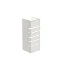 SLV Væglampe GL 100 SLOT, kvadratisk, hvid Gips, E14, max. 40W