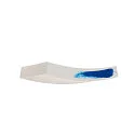 SLV Væglampe GL 102 CURVE, hvid Gips, R7s 78mm, max. 100W