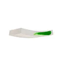 SLV Væglampe GL 102 CURVE, hvid Gips, R7s 78mm, max. 100W