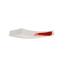 SLV Væglampe GL 102 CURVE, hvid Gips, R7s 78mm, max. 100W