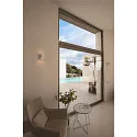 SLV Wall luminaire PLASTRA GL 104 ROUND Plaster G9 42W