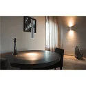 SLV Væglampe PLASTRA Tube, Gips, hvid, 2xGU10