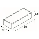 LED Væglampe WL149 LED, 2x7,2W, 3000K