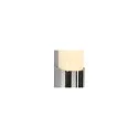 SLV LED Wall luminaire TRUKKO 60cm, chrome/white, 8W, SMD LED, 3000K, IP44