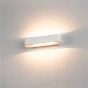 SLV Væglampe ASSO LED 300, oval, 2x5W LED, 3000K, hvid