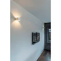 SLV LED Wall luminaire LOGS IN 5W LED 3000K, white