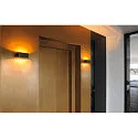 SLV Wall luminaire OSSA R7S oval, R7s 78mm, max. 100W, black